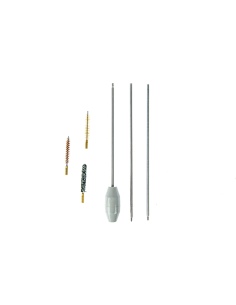 CZ002835   Kit di pulizia TFC bacchetta 3pz alluminio con 3 scovoli x carabina cal.7 1