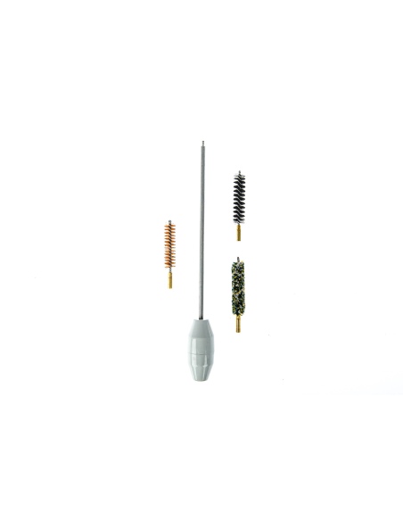 CZ002002   Kit pulizia TFC bacchetta 1pz alluminio per pistola e revolver cal.40 45 2
