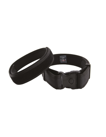 FO000143   Cinturone tactical con sottocintura in velcro e fibbia di sicurezza   nero
