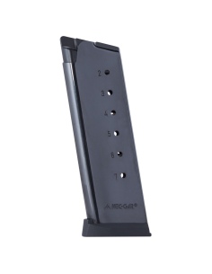 MecGar MGCO4507BPF 1911 officer magazine cal45acp 7round