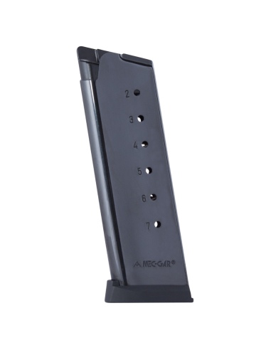 MecGar MGCO4507BPF 1911 officer magazine cal45acp 7round