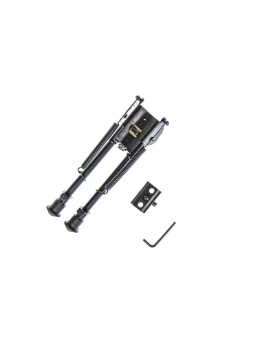 Bipiede Rokstad tipo Harris Tactical Lungo 9 pollici con adattatore picatinny 5