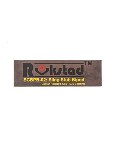 Bipiede Rokstad tipo Harris Tactical Lungo 9 pollici con adattatore picatinny 1