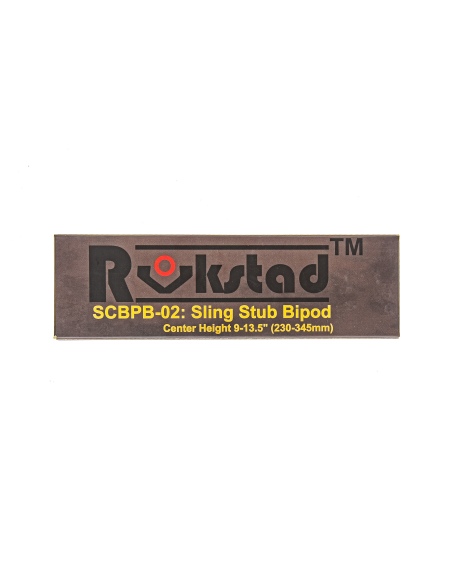 Bipiede Rokstad tipo Harris Tactical Lungo 9 pollici con adattatore picatinny 1