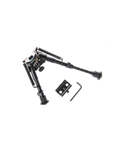 Bipiede Rokstad tipo Harris Tactical Sniper corto 6 pollici con adattatore picatinny 7