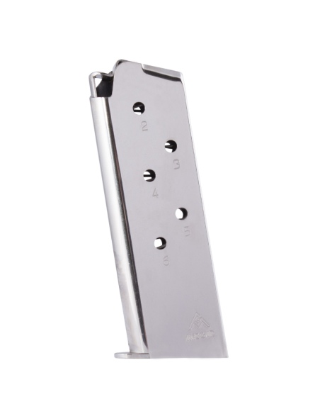 MecGar MGCO4506N 1911 officer magazine cal45acp 6round