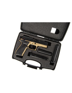 PS000106   PISTOLA AREX REX MOD. ZERO 1 SABBIA FLAT DARK EARTH CAL. 9X21IMI 10 2