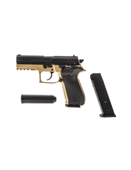 PS000106   PISTOLA AREX REX MOD. ZERO 1 SABBIA FLAT DARK EARTH CAL. 9X21IMI 12