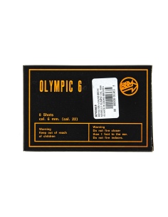 RP030615   REVOLVER A SALVE BRUNI MODELLO OLIMPIC CAL. 6mm GUANCE IN LEGNO BRUNITO 1