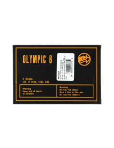 RP031615   REVOLVER A SALVE BRUNI MODELLO OLIMPIC CAL. 6mm 1
