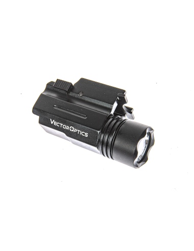 Torcia per arma corta potenza 200 lumen con attacco Picatinny Marchio Tac Vector 5