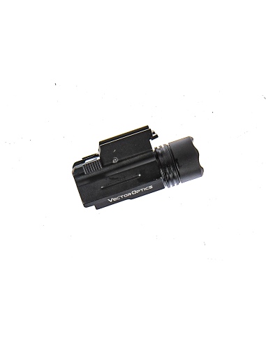 Torcia per arma corta potenza 200 lumen con attacco Picatinny Marchio Tac Vector 1
