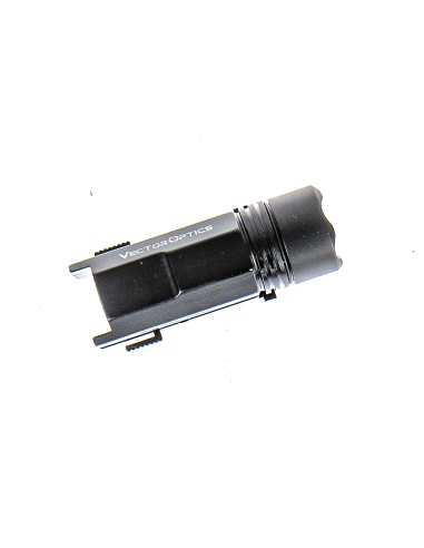 Torcia per arma corta potenza 200 lumen con attacco Picatinny Marchio Tac Vector 2