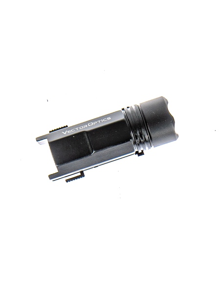 Torcia per arma corta potenza 200 lumen con attacco Picatinny Marchio Tac Vector 2