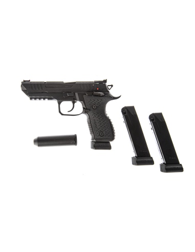 PS000124   PISTOLA AREX REX MOD. ALPHA GRAPHITE BLACK CAL. 9X21IMI SPORTIVA 3