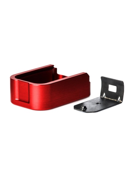 MecGar IFS F42216 SET RD plus 2 red aluminum floorplate for steel floorplate magazines upgrade parts