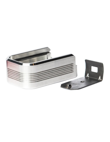 MecGar IFS F42223 SET GR plus 2 grey aluminum floorplate for plastic floorplate magazines upgrade parts