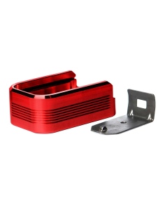 MecGar IFS F42223 SET RD plus 2 red aluminum floorplate for plastic floorplate magazines upgrade parts