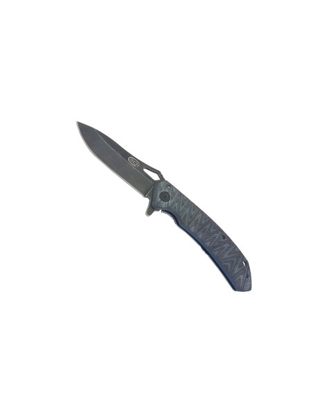 JS000035   Coltello pieghevole in alluminio nero
