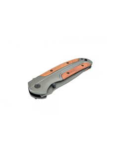 JS000038   Coltello pieghevole manico in legno JS TACTICAL 2 2