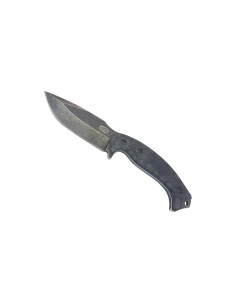 JS000047   Coltello X2 a lama fissa acciaio inox