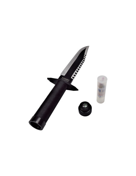 JS000064   Coltello da caccia e survival Rambo I First Blood 5
