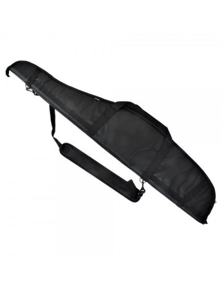 NYLON IMBOTTITO NERO + CINGHIA ADATTA A CARABINA CON OTTICA