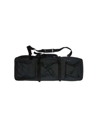 JS TACTICAL CUSTODIA ROYAL IN NYLON IMBOTTITA NERA 88cm CON TASCHE E BRETELLE x CARABINA (B200 B)