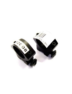 JS TACTICAL ANELLI BASSI 11MM 1" AIRGUN (M2008)