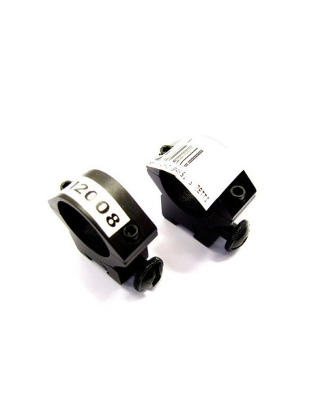 JS TACTICAL ANELLI BASSI 11MM 1" AIRGUN (M2008)