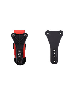 Ghost cintura clip D apribile con piastra alluminio 3gun per fondine civilian   hybrid   thunder