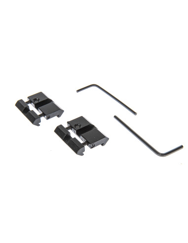 SC000051   Tac Vector COPPIA BASI PICATINNY PER SLITTA DOVETAIL 1mm 2