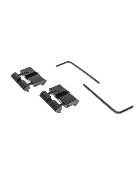 SC000051   Tac Vector COPPIA BASI PICATINNY PER SLITTA DOVETAIL 1mm 2