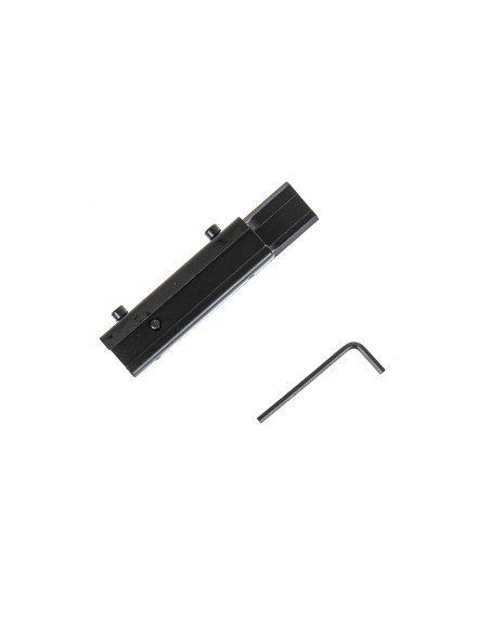 SC000052   Tac Vector BASE PICATINNY LUNGA PER SLITTA DOVETAIL 11mm 3