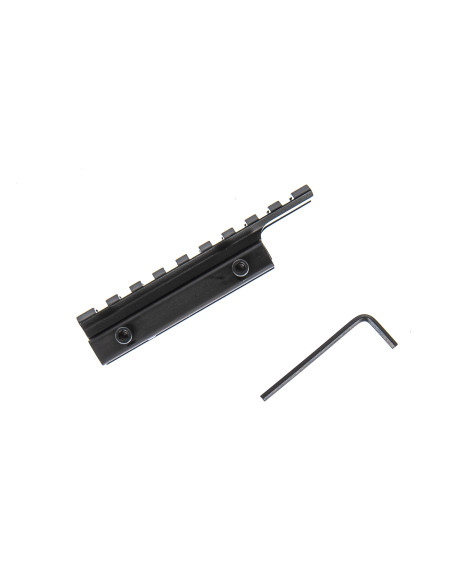 SC000052   Tac Vector BASE PICATINNY LUNGA PER SLITTA DOVETAIL 11mm 2
