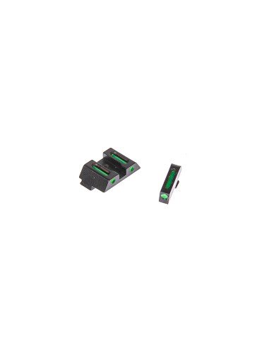 SC000053   Tac Vector SET TACCA DI MIRA E MIRINO IN FIBRA OTTICA VERDE PER GLOCK 3