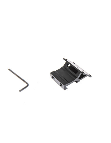 SC000055   Tac Vector BASE PER SLITTA PICATINNY OFFSET 45 GRADI IN ALLUMINIO PER RED DOT TIPO FRENZY 1