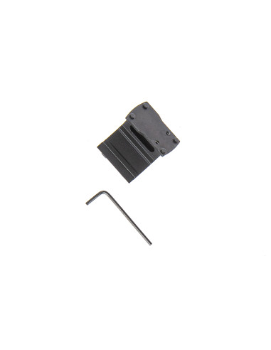 SC000056   Tac Vector BASE PER SLITTA PICATINNY OFFSET 45 GRADI IN ALLUMINIO PER RED DOT TIPO FRENZY 1