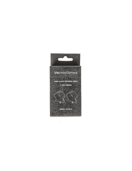 SC000057   Tac Vector COPPIA ANELLI DA 30mm IN ALLUMINIO PWE SLITTA PICATINNY 1