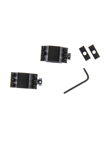 SC000057   Tac Vector COPPIA ANELLI DA 30mm IN ALLUMINIO PWE SLITTA PICATINNY 3