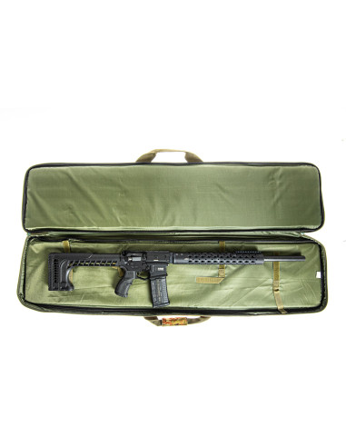 JS000174 - JS TACTICAL CUSTODIA ROYAL IN NYLON IMBOTTITA CAMO 130cm CON TASCHE x CARABINA