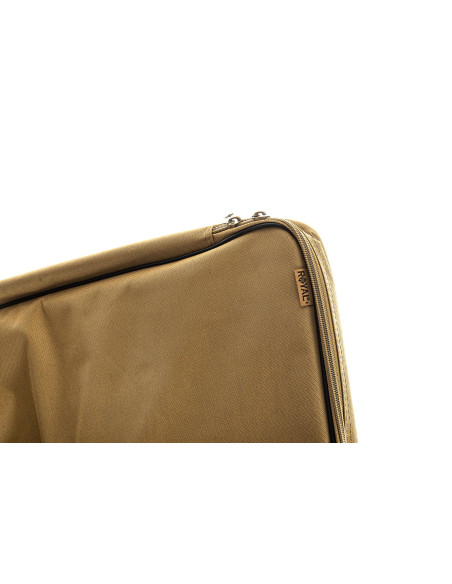 JS000175 - JS TACTICAL CUSTODIA PER FUCILE IN NYLON IMBOTTITA DESERT TAN 130cm CON TASCHE x CARABINA
