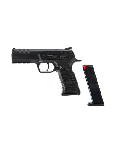 PS000179   PISTOLA TANFOGLIO FORCE ESSE SPORT BRUNITA MIRE REGOLABILI CAL. 9X21 4