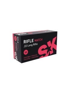 CT001807   SK MUNIZIONI RIFLE MATCH CAL. 22 40 GRS