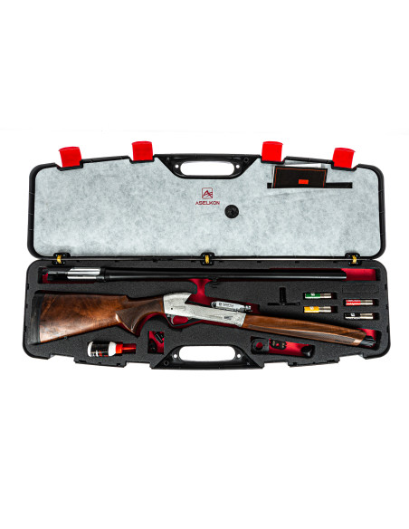 AK000008   Aselkon Fucile semiautomatico Interarms elegant silver cal.12 76 canna 66cm 2