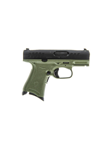 PS000362   PISTOLA BUBIX BRO GREEN VERDE CAL 9X19 LUGER 7