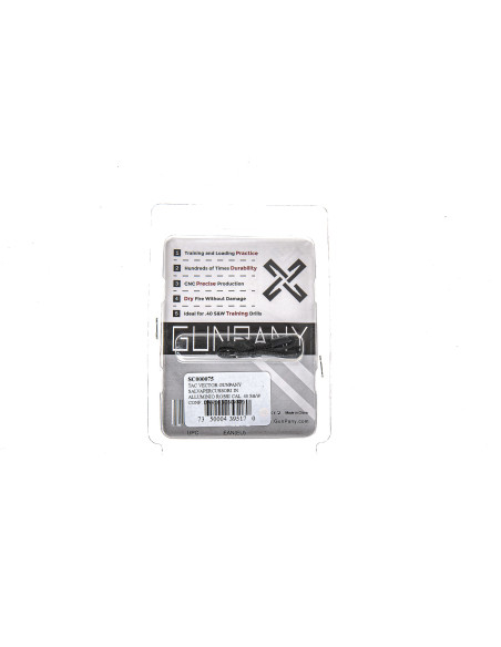 SC000075   Tac Vector GUNPANY SALVAPERCUSSORI IN ALLUMINIO ROSSI CAL. 40SW 2