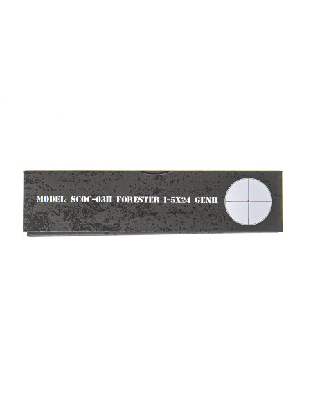 SC000062   Tac Vector FORESTER GEN II CANNOCCHIALE 1 5X24 ILLUMINATO TUBO 30mm 2
