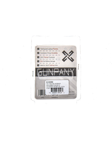 SC000082   Tac Vector GUNPANY SALVAPERCUSSORI IN ALLUMINIO ROSSI CAL. 22 2