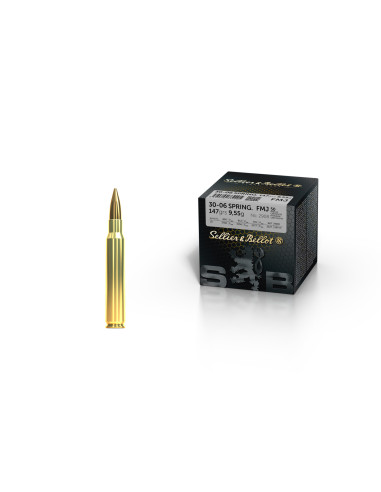 CT331682   SELLIER  BELLOT MUNIZIONI CAL. 30.06 SPRING. FMJ 147 GRS